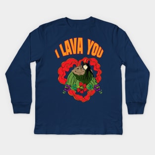 I Lava You Kids Long Sleeve T-Shirt